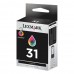 Lexmark Ink No 31 18C0031E Photo Black Ink 125Photos 10x15 Lexmark Ink No 31 18C0031E Photo Black Ink 125Photos 10x15